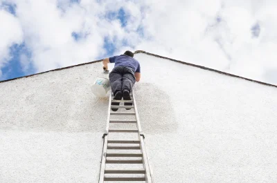 Peinture extérieure à Œuilly — façades et ravalement